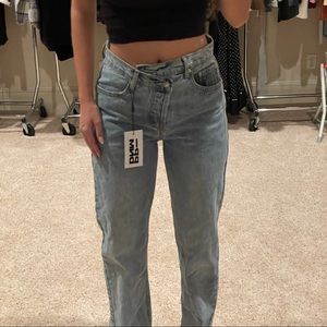 🛍 SALE Princess Polly Asymmetrical Jeans